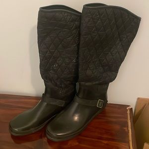 Sperry Black Winter Boots size 9